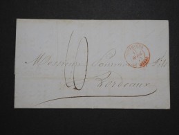 FRANCE - Cachet " Outremer Le Havre " En Rouge Sur Lettre ( Avec Texte ) De Buenos Aires En 1845 - A Voir - Lot P14233 - Marques D'entrées