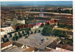 71 - GUEUGNON - VUE AERIENNE  PLACE DES FORGES - Gueugnon