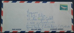 CANADA - Lettre Du 07/08/1990 Pour Luxembourg Avec Timbre Béluga De 1990. Mammifère Marin, Cétacé - Brieven En Documenten