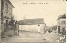 78 . EPONE . CARREFOUR . PORTE DE LA VILLE  ( Trace D Acarien ) - Epone