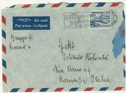 STORIA POSTALE - ANNO 1952 - ANNULLO PUBBLICITARIO  - RASCH SICHER BEQUEM - SBB 1902-1952 - AIR MAIL - ZURICH - ISTITUTO - Poste Aérienne