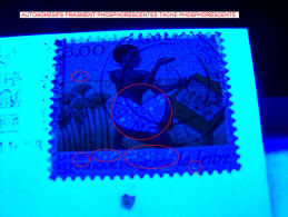 * 1998 N° 20  FRAGMENT AUTOADHÉSIFS PHOSPHORESCENTES 20 . 11 . 1998 OBLITÉRÉ - Used Stamps