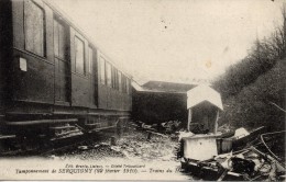 27 - SERQUIGNY  Tamponnement De Serquigny (29 Février 1916) Trains Du Havre - Serquigny