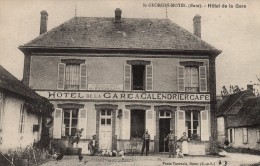 27 - SAINT GEORGES MOTEL - Hôtel De La Gare (A. Calendrier Café ). - Saint-Georges-Motel