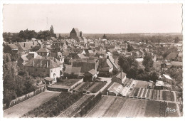 Cher - 18 - St Saint Satur Vue Générale Avec Les Jardins E Maudry 1953 - Saint-Satur