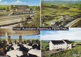 Hotel Autobahn Rasthaus Fernthal Post Neschen , Autobahn Koln - Frankfurt Am Main 1973 - Bergisch Gladbach