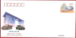 2013 CHINA JF -111 60 ANNI OF CHINA FAW GROUP CAR P-COVER - Enveloppes