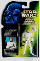 1 BLISTER EU FIGURINE STAR WARS 1995  LA GUERRE DES ETOILE LUKE SKYWALKER IN STORMTROOPER DISGUISE - Poder De La Fuerza