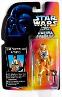 BLISTER EU FIGURINE STAR WARS 1995  LA  GUERRE DES ETOILE LUKE SKYWALKER X-WING - Power Of The Force