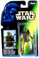 1 BLISTER EU FIGURINE STAR WARS  LA  GUERRE DES ETOILE BLISTER US STAR WARS THE POWER OF THE FORCE WEEQUAY SKIFF GUARD - Poder De La Fuerza