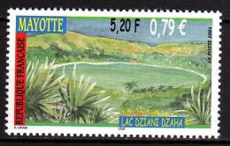Mayotte N° 110  XX  Lac Dziani Dzaha  Sans Charnière TB - Autres & Non Classés