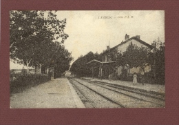 LAMBESC (13) - GARE P.L.M. - Lambesc