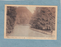 CPA - MUSSY Sur SEINE  - Passerelle Sur La Seine - Coll. Grélois - écrite Et Timbrée - Mussy-sur-Seine