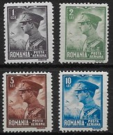 RUMANÍA YVERT Nº AV. 7/10* - Unused Stamps