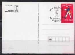 = Sur La Route Kaspa Ta Vie, 33 Bordeaux 25.11.93 N°2792 Journée Du Timbre Carte Postale Je Maîtrise Ma Vitesse - Incidenti E Sicurezza Stradale