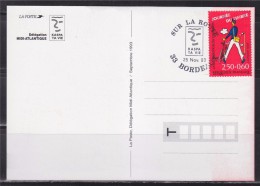 = Sur La Route Kaspa Ta Vie, 33 Bordeaux 25.11.93 N°2792 Journée Du Timbre Carte Postale Je Maîtrise Mon Véhicule - Unfälle Und Verkehrssicherheit