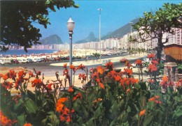 BRASIL, RIO DE JANEIRO,  JARDINS DA PRAIA DO LEME, NOVA COPACABANA, 2 Scans - Copacabana