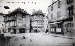 Place Jean Jaures En 1936 - Chateldon