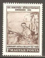 Hungary 1969 Mi# 2536 A ** MNH - The Scholar, By Rembrandt - Rembrandt