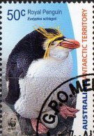 Australian Antarctic 2007 Endangered Species 50c Royal Penguin With Egg CTO - Usados