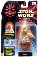 STAR WARS 1995 BLISTER EU EPISODE I FIGURINE YODA Comlink - Episode I