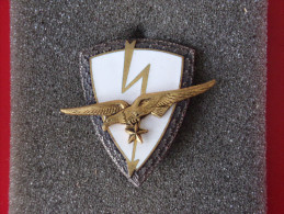 Insignes Militaire "1er Commandement Des Transmissions De L'Armée De Air" -  Military Badges P.V. - - Armée De L'air