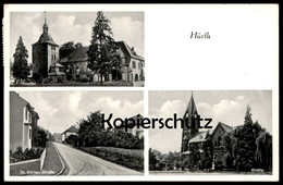 ALTE POSTKARTE HÜRTH KLOSTER KIRCHE DR. KÜRTEN-STRASSE Cpa Postcard AK Ansichtskarte - Hürth