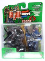 BLISTER 2002  G.I.JOE VS COBRA SNAKE EYES VS COBRA COMMANDER - GIJö