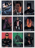 LOT DE 108 CARTES TRADING CARDS BATMAN DE 1995 EN PARFAIT ETAT (24 PHOTOS) - Autres & Non Classés