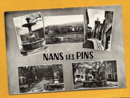 83 Var Nans Les Pins Carte Multivues - Nans-les-Pins