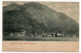 Allemagne--KOCHEL AM SEE--Gruss Aus Walchensee  éd F.Leiss--carte Précurseur.....à Saisir - Other & Unclassified