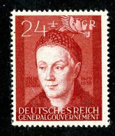 13823 - Gen.Gouvernment 1943  Michel # 97** ( Cat. €.30 ) - General Government