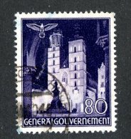 13869 - Gen.Gouvernment 1940  Michel # 50 (o) ( Cat. €.50 ) - General Government