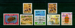 SUDAN / 7 DIFFERENT MNH OVERPRINTED STAMPS / VERY RARE / VF. - Soudan (1954-...)