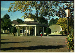 Bad Meinberg Am Teutoburgerwald  -  Kurpark  / Brunnentempel Mit Musikpavillon  -  Ansichtskarte Ca. 1965    (5385) - Bad Meinberg