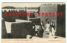 TCHAD - SUR Les TERRASSES - DOS SCANNE - Tchad