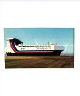 AEROGLISSEUR DE LA COMPAGNIE SEAS-PEED TRANSPORTE D'ANGLETERRE EN FRANCE    REF 45670 - Hovercraft