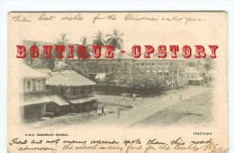 SIERRA LEONE - FREETOWN - C.M.S. GRAMMAR SCHOOL - ECOLE De LETTRE - DOS SCANNE - Sierra Leone