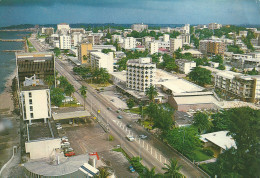 Gabon  LIBREVILLE -  Vue Aérienne  Du Boulevard De L,Independance - Gabon
