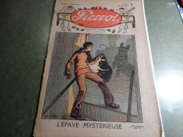 Dimanche 20 Juin 1926-N°23(première Année)-L'épave Mystérieuse - Pierrot