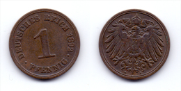 Germany 1 Pfennig 1892 A - 1 Pfennig