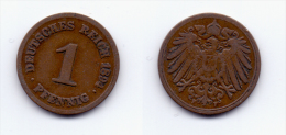 Germany 1 Pfennig 1894 F - 1 Pfennig