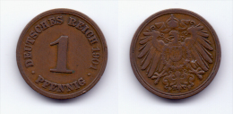 Germany 1 Pfennig 1901 F - 1 Pfennig