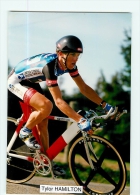 Tylor HAMILTON . 2 Scans. Lire Descriptif. Cyclisme. - Cycling