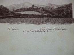 CPA Pyrénées Orientales Prats De Mollo Editions S.H.M. Ruine Et Métairie De Mas Pareille - Otros & Sin Clasificación