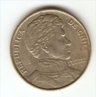 Monnaie - CHILI - 1 Peso - Chile - 1976 - Cile