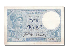 Billet, France, 10 Francs, 10 F 1916-1942 ''Minerve'', 1921, 1921-04-26, TTB+ - 10 F 1916-1942 ''Minerve''
