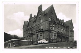 RB 1078 - Real Photo Postcard - The Highland Hotel - Fort William Inverness-shire Scotland - Inverness-shire