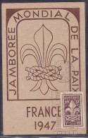 France N°787 - Carte Maximum - Jamborée Mondial De La Paix - 1940-1949