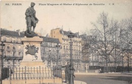 ¤¤  -    84   -  PARIS  -  Place Wagram Et Statue D'Alphonse De Neuville    -  ¤¤ - Arrondissement: 17